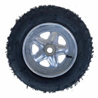 Roata 350-8, ax 20’’, cu rulment, pentru Carucioare, Lize si Roabe, rezistent, sarcina maxima 280 kg