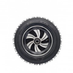 Roata roaba cu janta metalica 3.00-8, 8PR, ax 20 mm, rulment
