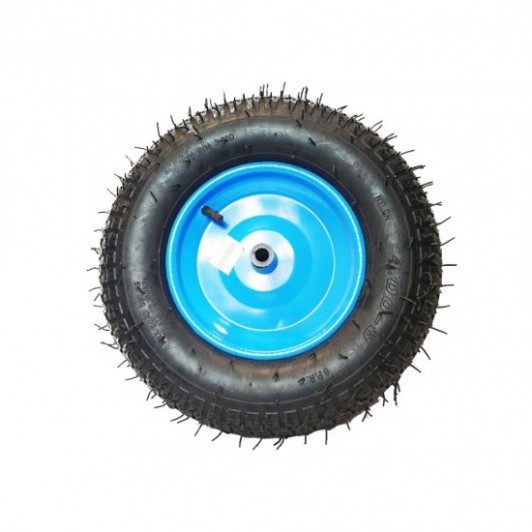 Roata roaba 400-8, ax subtire 14’’, cu Bucsa, Utilizarea Intensiva, Aderenta Excelenta, Albastru Roata roaba 400-8, ax subtire 14’’, cu Bucsa, Utilizarea Intensiva, Aderenta Excelenta, Albastru