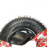 Set Accesorii: Cauciuc si Camera 350-8, Material premium, Inlocuire Usoara, Folie rosie de protectie