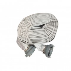Furtun pompier 1'', 20M, 8 Bari, Tesatura sintetica rezistenta la exterior, cu Cuple