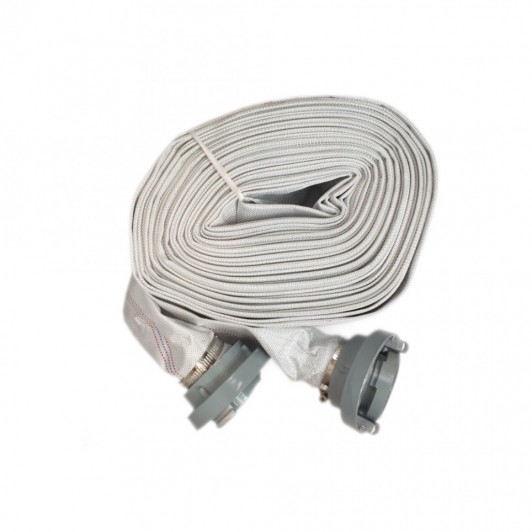 Furtun pompier 1'', 20M, 8 Bari, Tesatura sintetica rezistenta la exterior, cu Cuple Furtun pompier 1'', 20M, 8 Bari, Tesatura sintetica rezistenta la exterior, cu Cuple