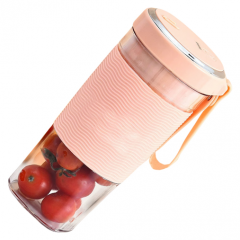 Mini Blender Portabil, Fructe, Legume, Electric, 450ml, 2 Lame, USB, EF165-13-R