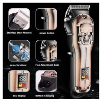 Masina de Tuns cu Acumulator Reincarcabil si 5 Gratare, Putere de 3W, Design Ergonomic, EMAO50003