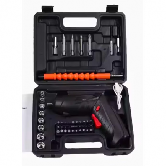 Mini Autofiletantă UniBox 3.6V, 46 accesorii, design ergonomic, acumulator reîncărcabil, EF167-1