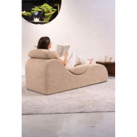 ​Fotoliu Ergonomic tip Sezlong, cu Perne de Suport, 153 x 46 x 82 cm, EF151-3