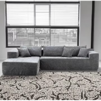 Canapea Premium Tip Coltar, 4 Perne, 240x150x70 cm, Gri, EF151-4