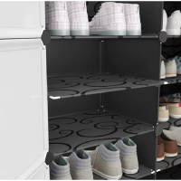 Dulap Modular pentru Pantofi, Economisire Spatiu, Usi Transparente, Spatios, Design Modern, EF147-15