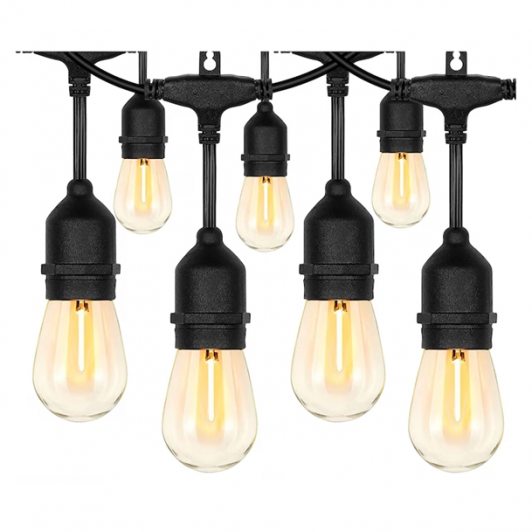 Ghirlanda Luminoasa Decorativa Exterior, Interconectabila, 20 m cu 40 becuri LED, EF165-2
