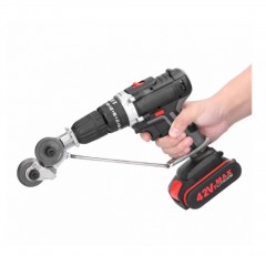 Adaptor cutter pentru tăiat oțel/aliaj/tablă, UniBox, cu role, argintiu, EDLMX1014