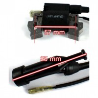 Bobina aprindere generatoare electrice, motoare de 5, 5–7CP, inclusiv modelele 168F, 170F, EDLMX822 Bobina aprindere generatoare electrice, motoare de 5, 5–7CP, inclusiv modelele 168F, 170F, EDLMX822