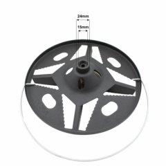 Arzator pentru Butelie, Ochi Mare, Tabla groasa cu aliaj cromat, EDLMX126