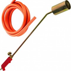 Arzator (parlitor) cu robinet, Furtun Gaz 2 m inclus, Putere termica: 6 kW, Otel, EDLMX1121
