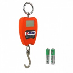 Cantar electronic de mana, 200 Kg, display LCD, 3 taste, Otel, ABS, EDLMX951