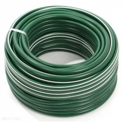 Furtun gaz 50 m, PVC+insertie metal, I:9 mm/E:16 mm, Verde, EDLMX1120