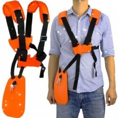 Ham motocoasa universal, max 120 cm, Suport umeri, Carabina de prindere, Design reglabil, EDLMX160