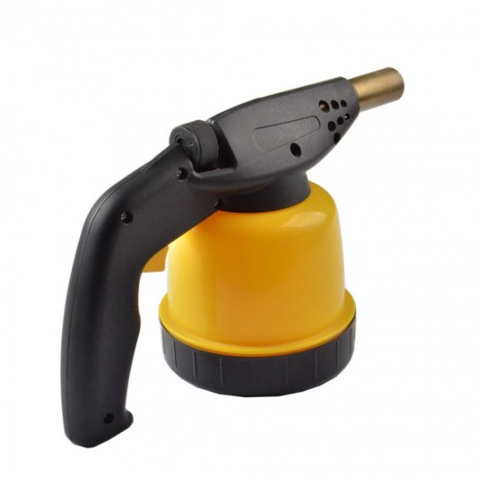 Lampa instalator cu aprindere piezo, corp plastic, galbena, EDLMX1117 Lampa instalator cu aprindere piezo, corp plastic, galbena, EDLMX1117
