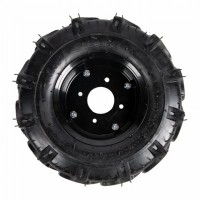 Roata motocultor 500-8 flansa, janta otel, cauciuc special cu aderenta, EDLMX865