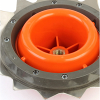 Tambur motocoasă UniBox 2 în 1, disc zimțat și fir, gri/roșu, diametru 20cm, EDLMX220 Tambur motocoasă UniBox 2 în 1, disc zimțat și fir, gri/roșu, diametru 20cm, EDLMX220