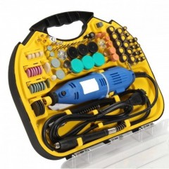 Trusa minifreza tip biax 117 piese 500W, EDLMX605