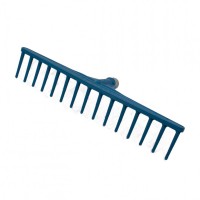 Grebla plastic INEL metalic 75cm, 16 DINTI, MX1578 Grebla plastic INEL metalic 75cm, 16 DINTI, MX1578