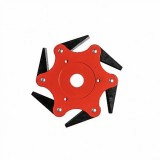 Disc motocoasa cu 6 cutite pliabile, 25.4mm, Craft-tec (6T) MX152 Disc motocoasa cu 6 cutite pliabile, 25.4mm, Craft-tec (6T) MX152