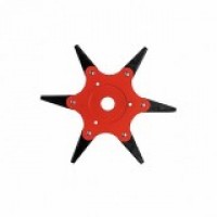 Disc motocoasa cu 6 cutite pliabile, 25.4mm, Craft-tec (6T) MX152 Disc motocoasa cu 6 cutite pliabile, 25.4mm, Craft-tec (6T) MX152