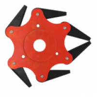 Disc motocoasa cu 6 cutite pliabile, 25.4mm, Craft-tec (6T) MX152 Disc motocoasa cu 6 cutite pliabile, 25.4mm, Craft-tec (6T) MX152