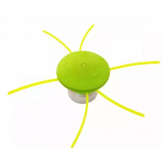 Tambur motocoasa ALUMINIU + PLASTIC 6 FIRE ,VERDE, cap universal CRAFT-TEC MX146 Tambur motocoasa ALUMINIU + PLASTIC 6 FIRE ,VERDE, cap universal CRAFT-TEC MX146