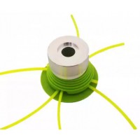 Tambur motocoasa ALUMINIU + PLASTIC 6 FIRE ,VERDE, cap universal CRAFT-TEC MX146 Tambur motocoasa ALUMINIU + PLASTIC 6 FIRE ,VERDE, cap universal CRAFT-TEC MX146