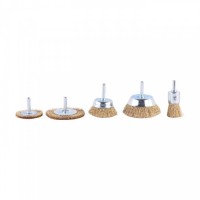 Perie sarma pentru bormasina, set 5 piese MX1143 Perie sarma pentru bormasina, set 5 piese MX1143