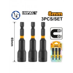 Cheie Magnetica 1/4 8mm Set 3 buc INGCO AMN0831