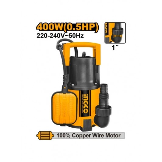 Pompa Submersibila cu Plutitor 400W 1 Pompa Submersibila cu Plutitor 400W 1