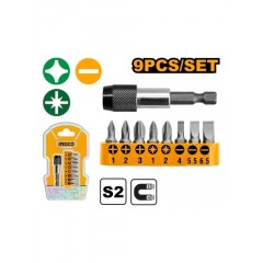 Prelungitor Biti Set 9buc INGCO AKSD0071