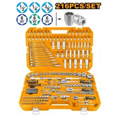 Trusa Chei Tubulare 216 Piese INGCO HKTHP22161