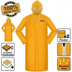 Pelerina Ploaie XL 120 cm lungime INGCO HRCTL031, MARIMI L-XXL
