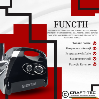 Masina electrica tocat carne, 3800W, 3 site, accesorii incluse, MX976