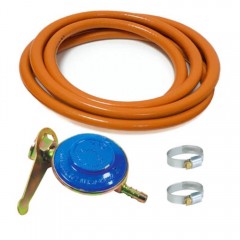 Pachet complet pentru butelie, ceas regulator, furtun 2.5 m si coliere