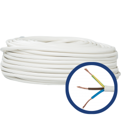 Cablu electric MYYM din cupru, 3×2.5mm, lungime 100 m, flexibil, MX1345