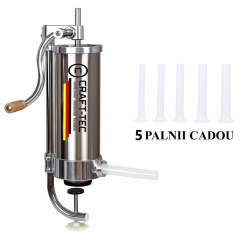 Masina carnati VERTICALA , 4 KG, 5 palnii incluse Craft-Tec MX128
