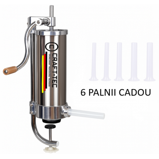 Masina carnati VERTICALA , 6 KG , 6 palnii incluse{14,18,21,25,29,35} Craft-Tec MX127