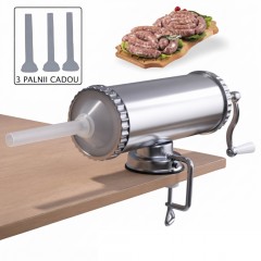 Masina carnati ,prindere VENTUZA , 2.5 kg, 3 palnii incluse {15,19,22} aluminiu, Craft-tec MX133 Masina carnati ,prindere VENTUZA , 2.5 kg, 3 palnii incluse {15,19,22} aluminiu, Craft-tec MX133