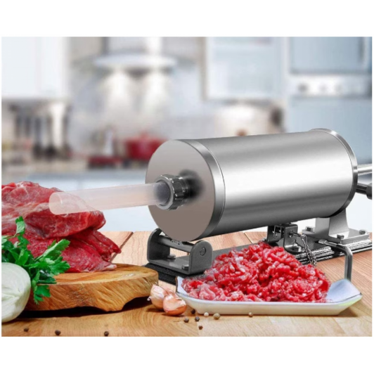 Masina carnati ORIZONTALA , 4 KG, 5 palnii incluse{10,15,19,22,25} Craft-tec MX131