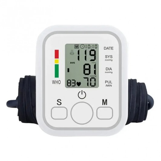 Tensiometru Electronic de Brat, Afisaj LCD, Manseta Confortabila, Oprire Automata
