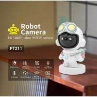 Camera de supraveghere robot cu Wi-Fi, 2MP, rotire, baterie, card SD 131-11