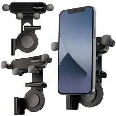 Suport profesional auto pentru telefon, montare pe panoul central, 11,5 x 8,5 x 8,5 cm, Lean Suport profesional auto pentru telefon, montare pe panoul central, 11,5 x 8,5 x 8,5 cm, Lean