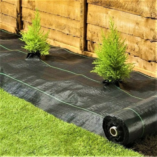 Folie Agrotextil Anti Buruieni 1.5 x 100 m, 90 g/mp, Neagra, Folie Mulcire