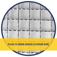 PLASA SARMA 1 X 12 M - 10 X 10 X 1 MM