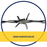 SARMA GHIMPATA ZN 2 MM - 45 M/ROLA