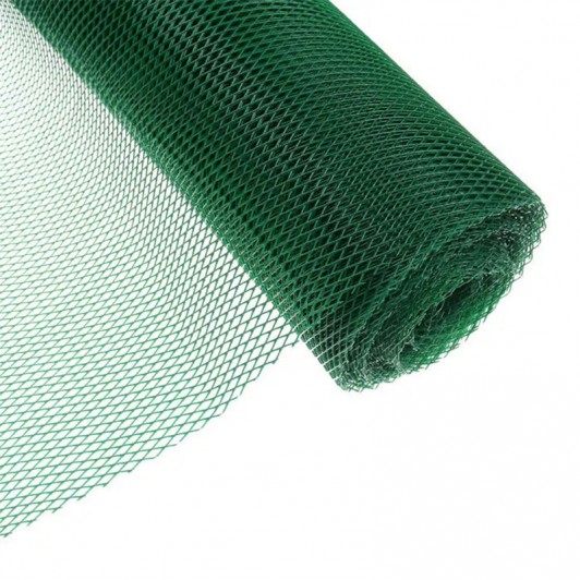 PLASA DELIMITARE 10x20 MM - 1.2x9 M, VERDE INCHIS